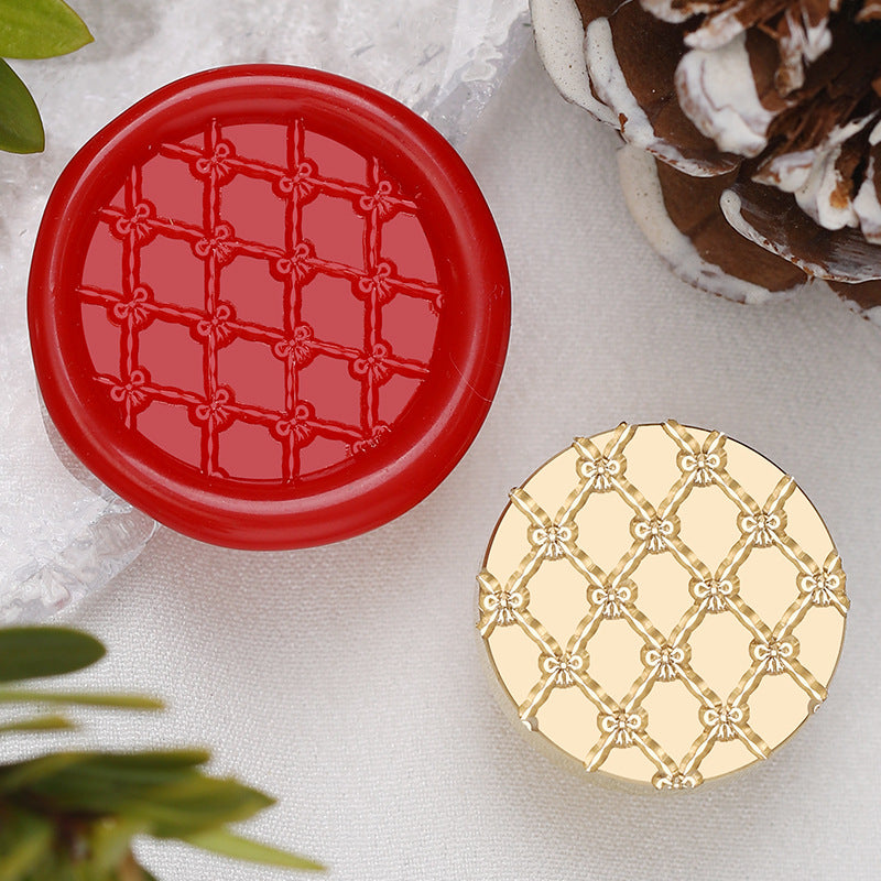 Textured Brass Wax Seal Stamp Heads