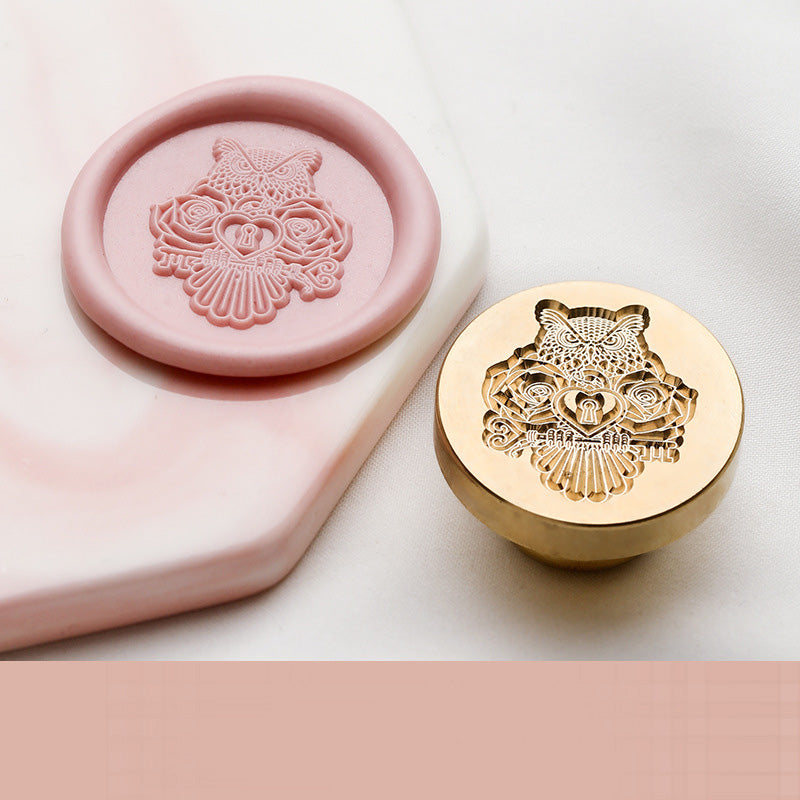 Adorable Animal Series Brass Wax Seal Stamp Heads