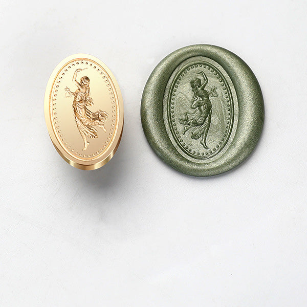 Engraved Brass Wax Seal Stamp Heads