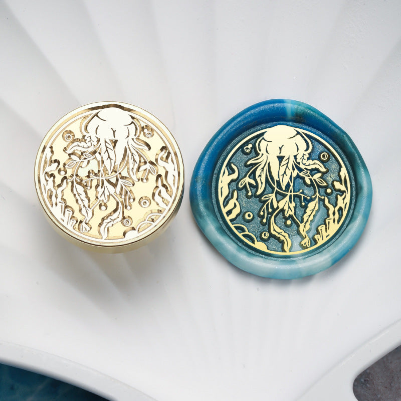 Ocean Series Wax Seal Brass Heads