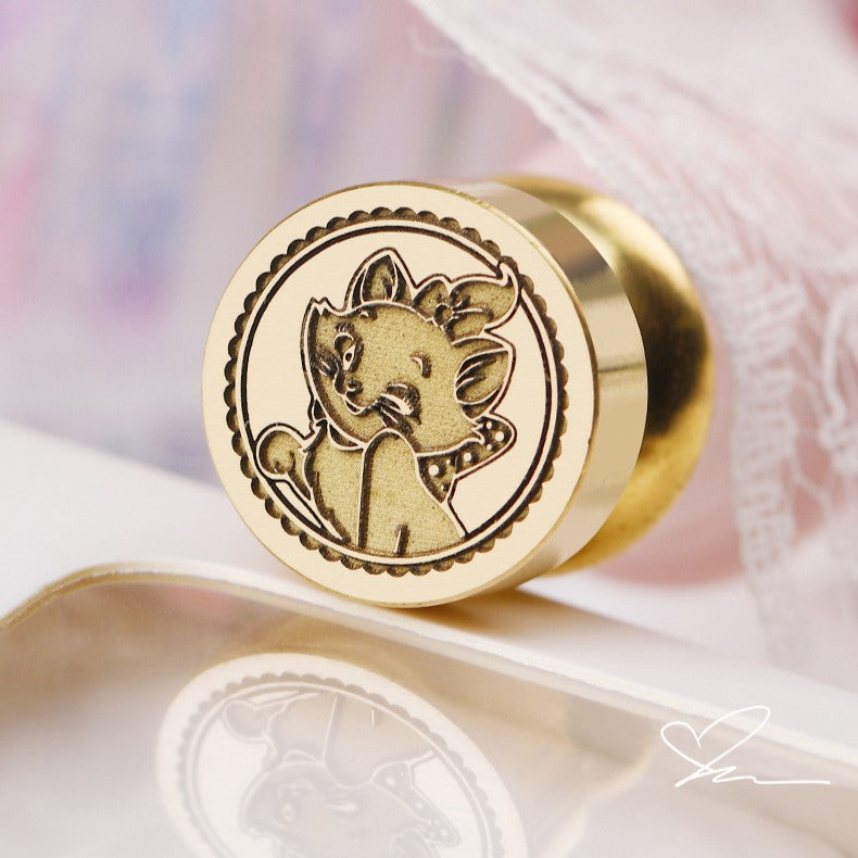 Cute Animal Mini Laser Wax Seal Stamp Heads