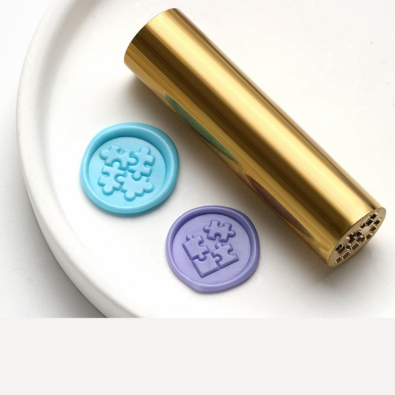 Mini Solid Brass Wax Seal Stamp Heads