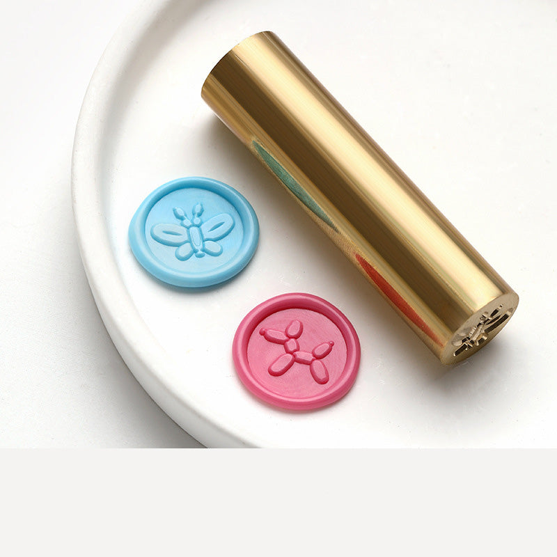 Mini Solid Brass Wax Seal Stamp Heads