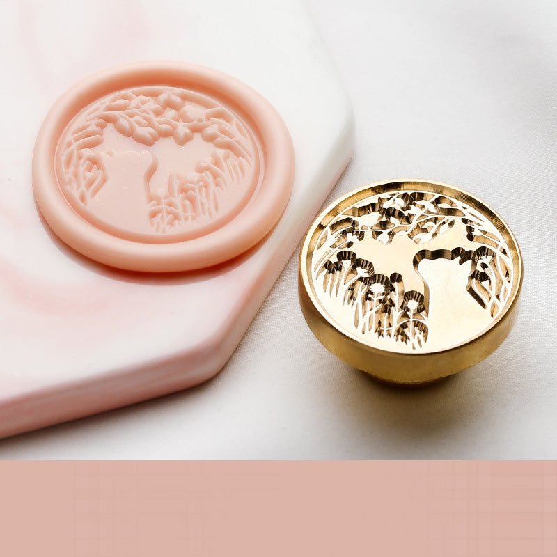 Adorable Animal Series Brass Wax Seal Stamp Heads