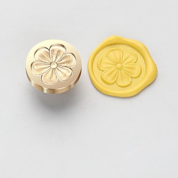 Engraved Brass Wax Seal Stamp Heads