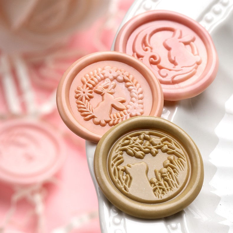 Adorable Animal Series Brass Wax Seal Stamp Heads