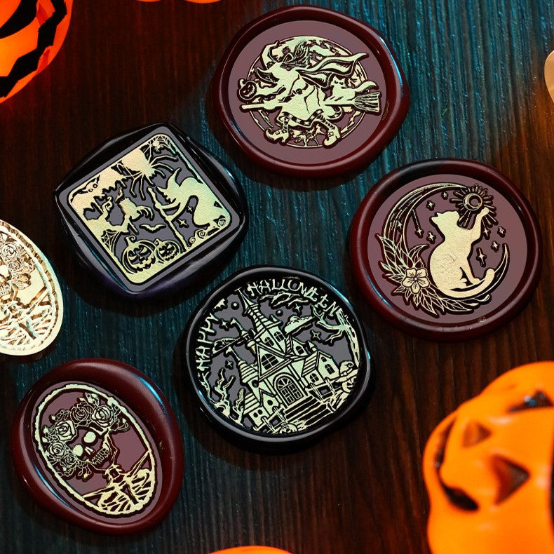 Halloween Series Wax Seal Brass Heads