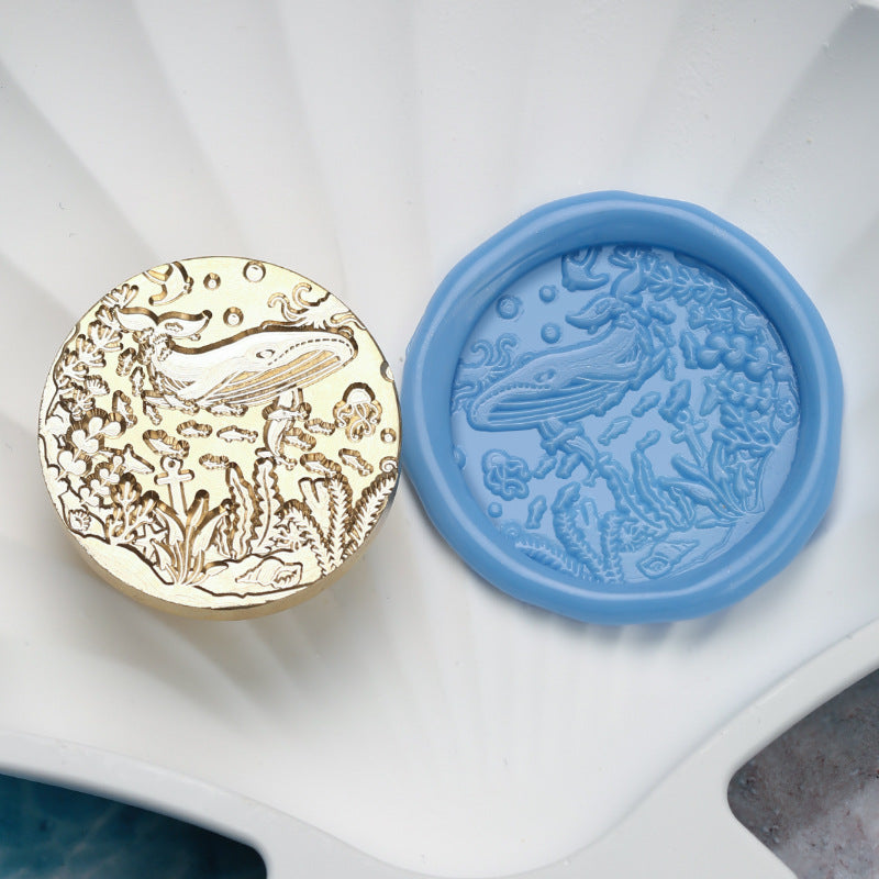 Ocean Series Wax Seal Brass Heads