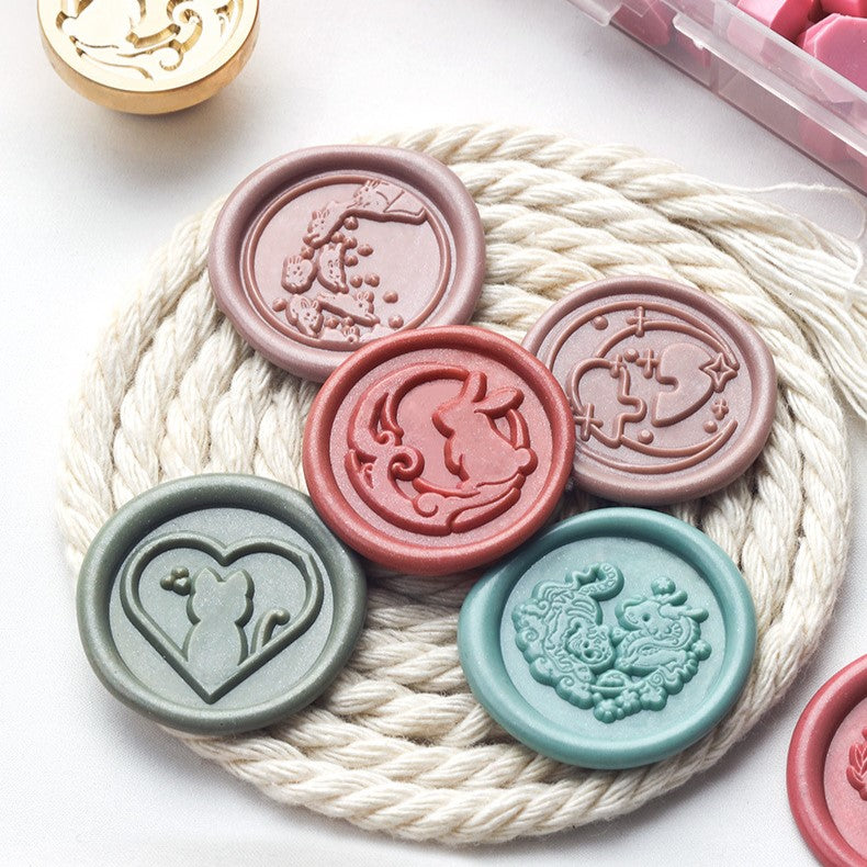 Adorable Animal Series Brass Wax Seal Stamp Heads