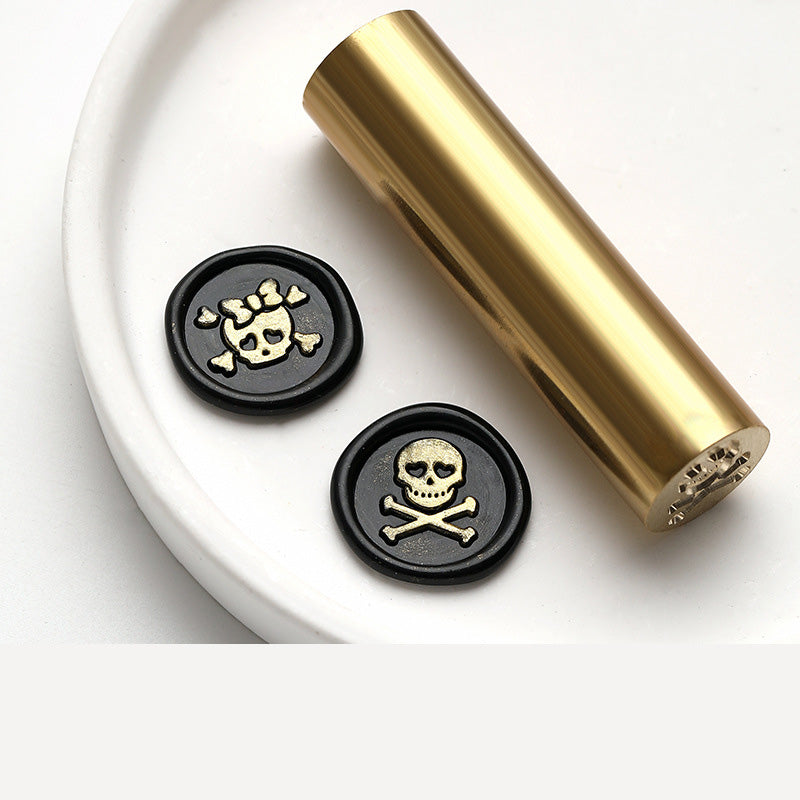 Mini Solid Brass Wax Seal Stamp Heads