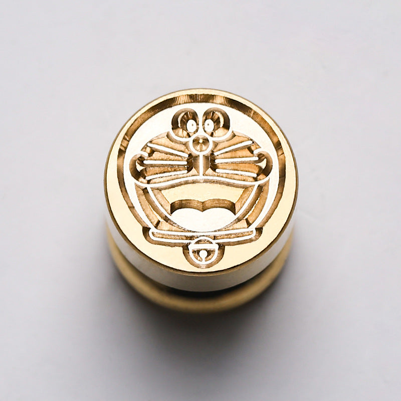 1.5cm Mini Brass Wax Seal Stamp Heads