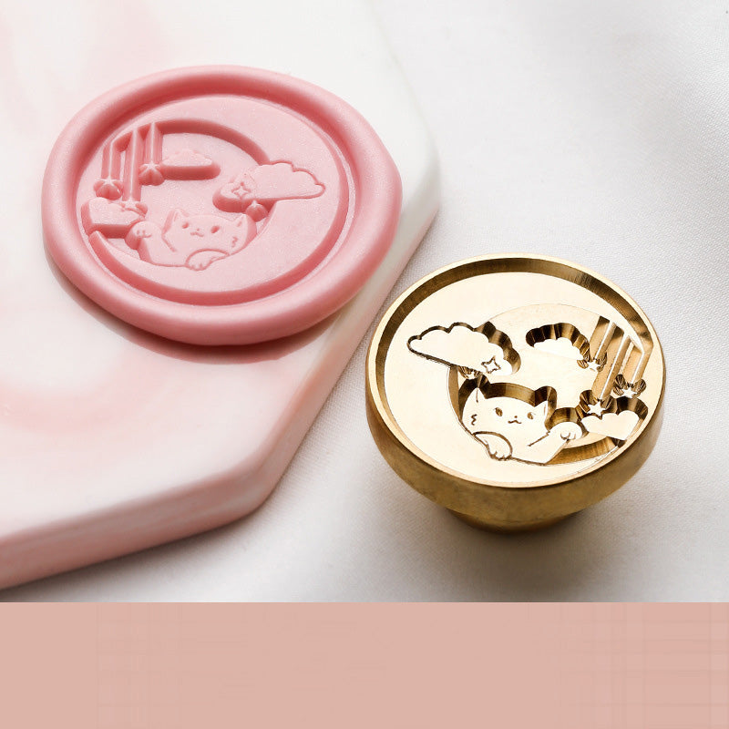 Adorable Animal Series Brass Wax Seal Stamp Heads