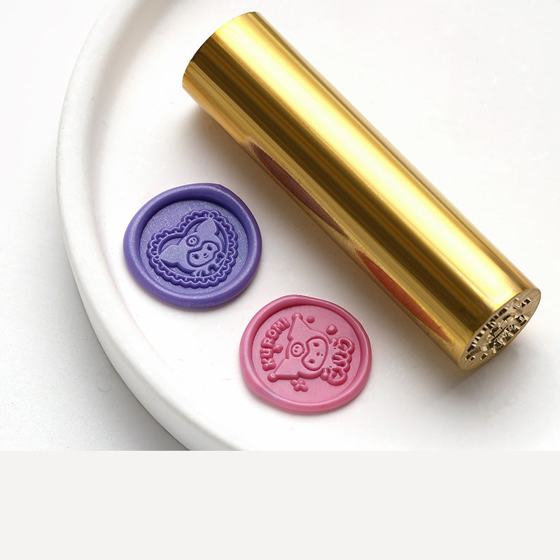 Mini Solid Brass Wax Seal Stamp Heads