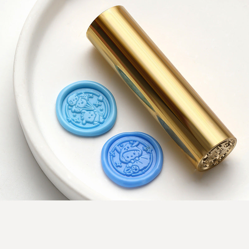 Mini Solid Brass Wax Seal Stamp Heads