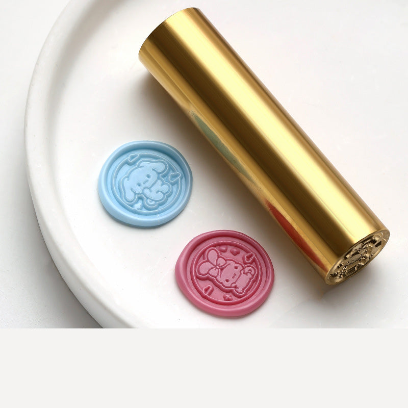 Mini Solid Brass Wax Seal Stamp Heads