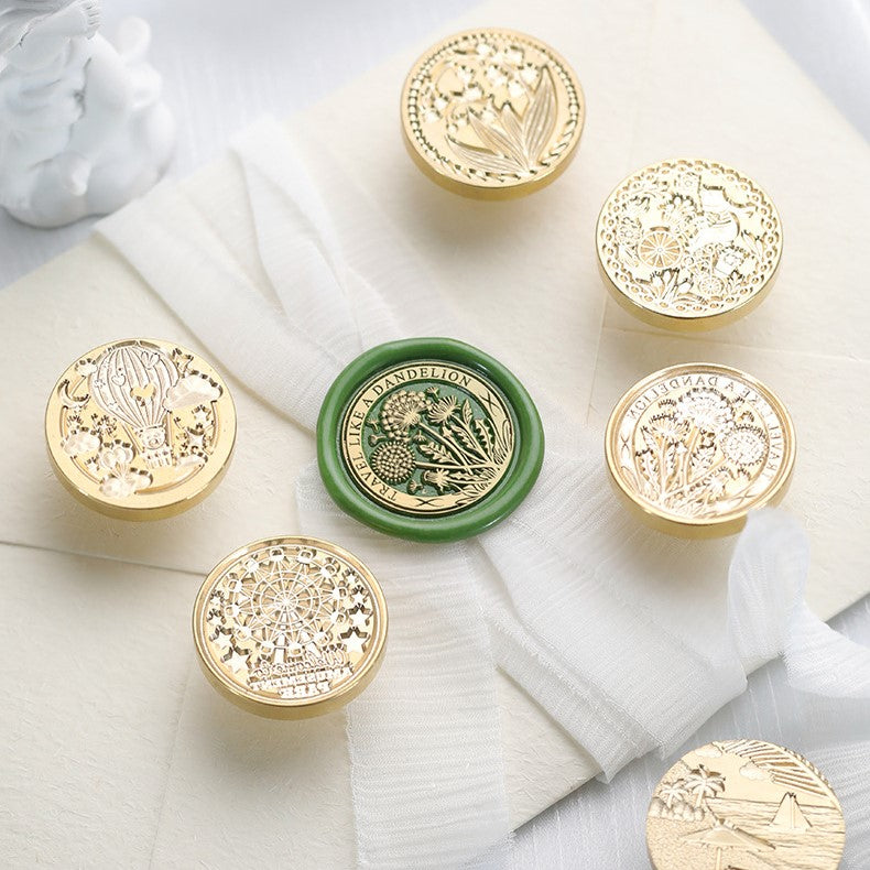 Art Series Wax Seal Brass Heads