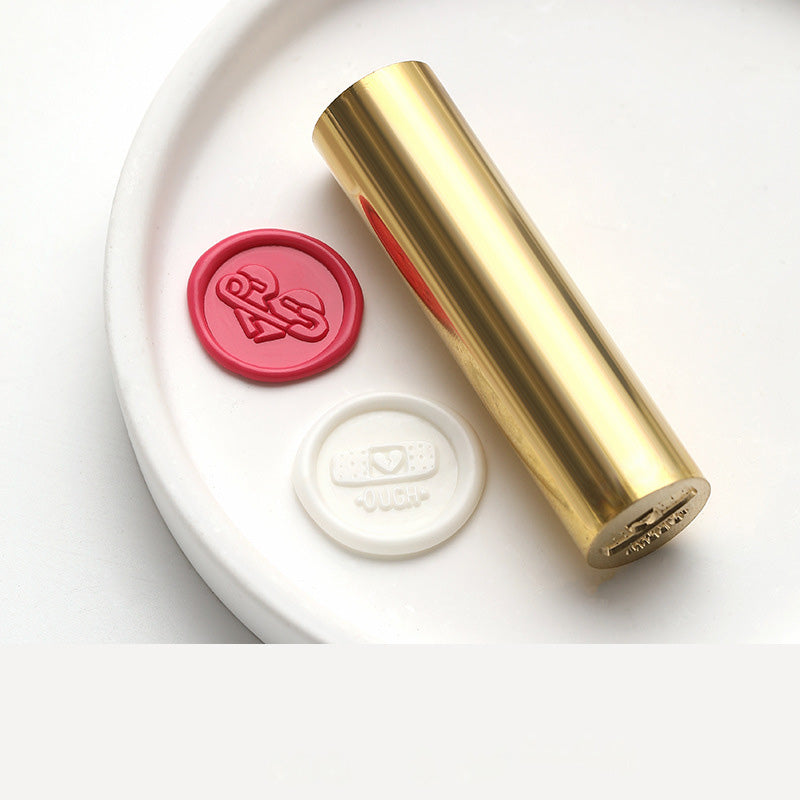 Mini Solid Brass Wax Seal Stamp Heads