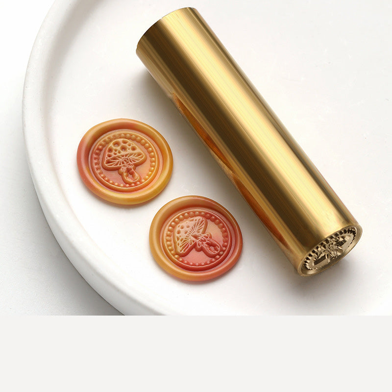 Mini Solid Brass Wax Seal Stamp Heads