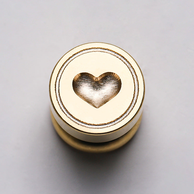 1.5cm Mini Brass Wax Seal Stamp Heads