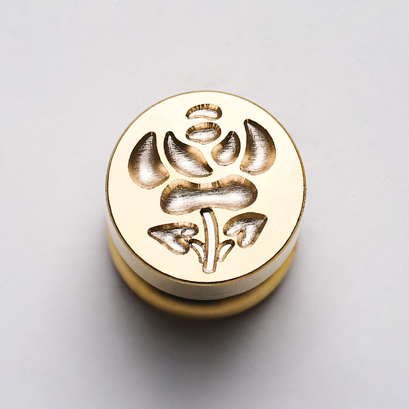 1.5cm Mini Brass Wax Seal Stamp Heads