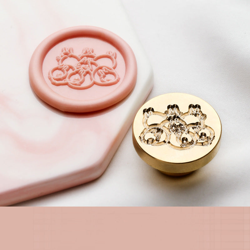 Adorable Animal Series Brass Wax Seal Stamp Heads