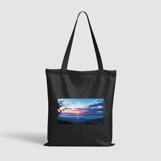 Enchanting Scenery Canvas Shopper Bag