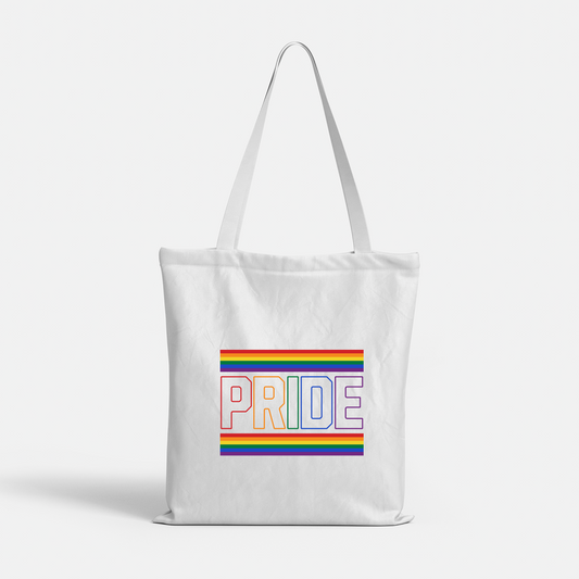 Rainbow Pride Tote Bag - A Symbol of Love and Equality