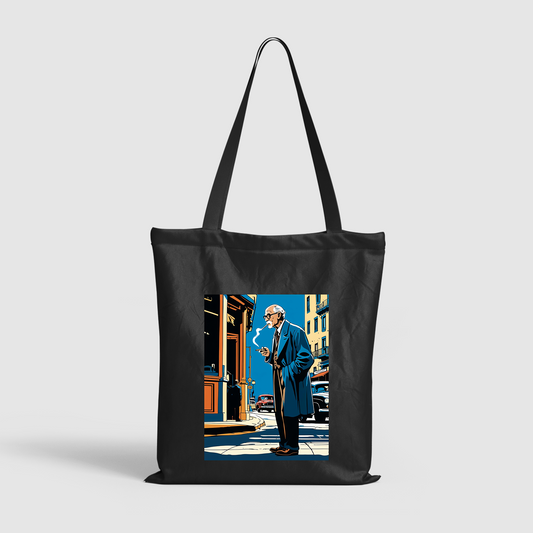 Jazzy Blues Canvas Bag