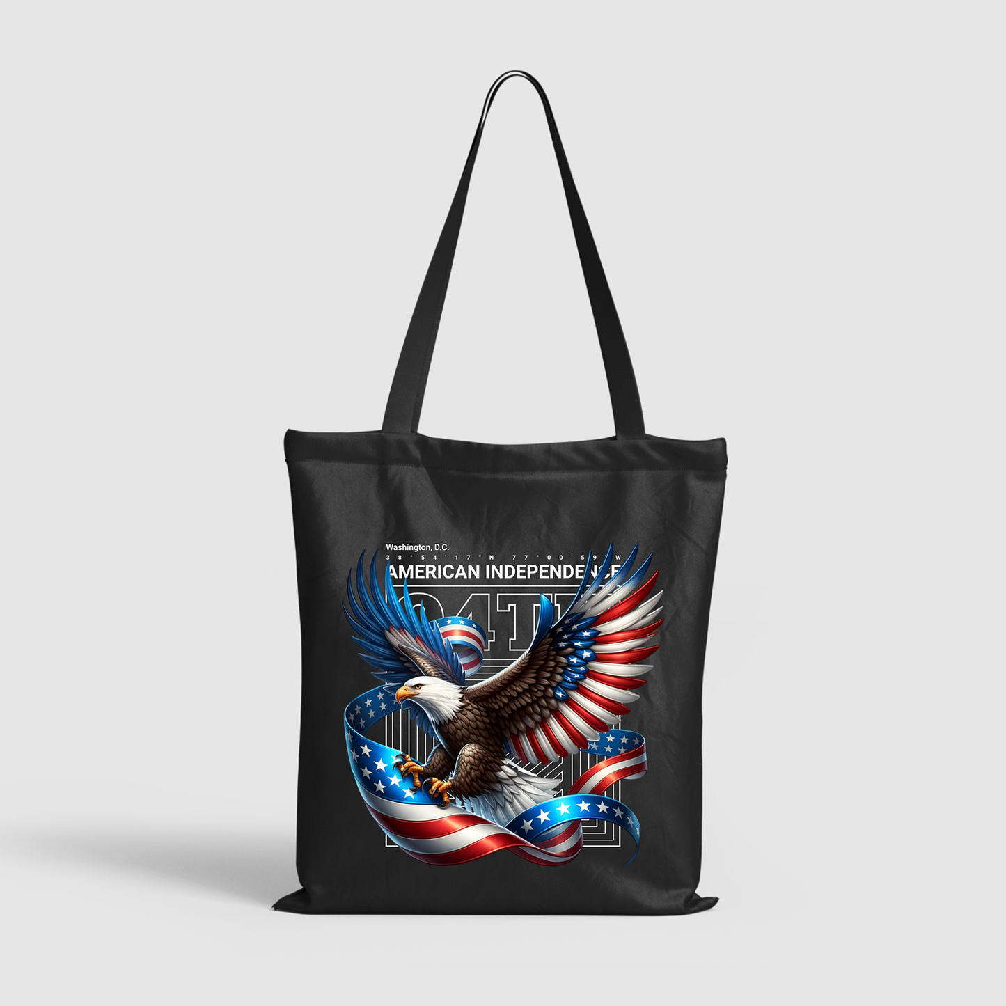 American Freedom Eagle Canvas Bag