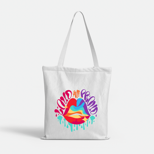 Love and Pride Canvas Tote Bag