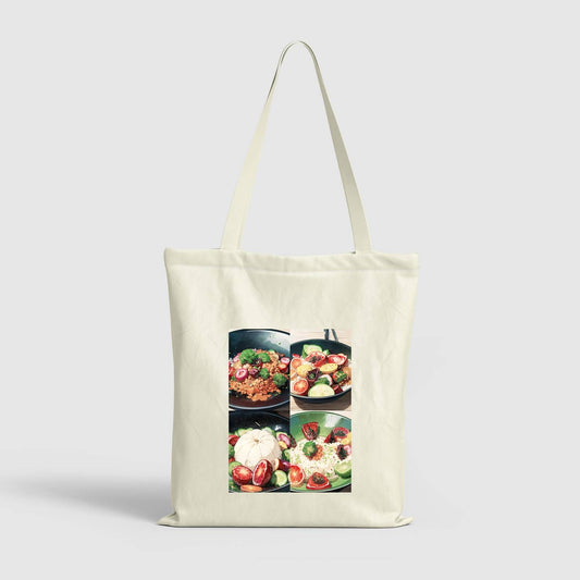 Culinary Art Canvas Bag