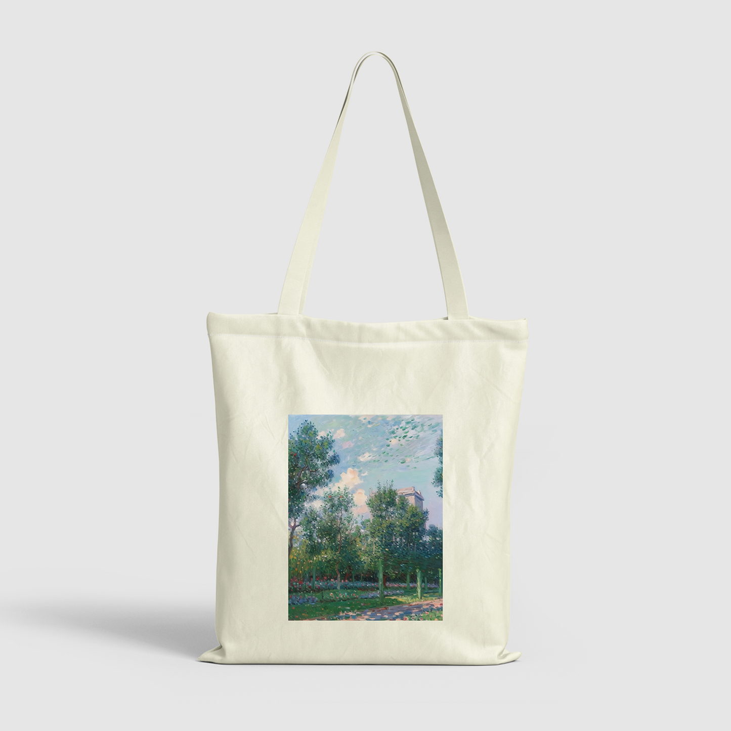 Tranquil Landscape Canvas Bag