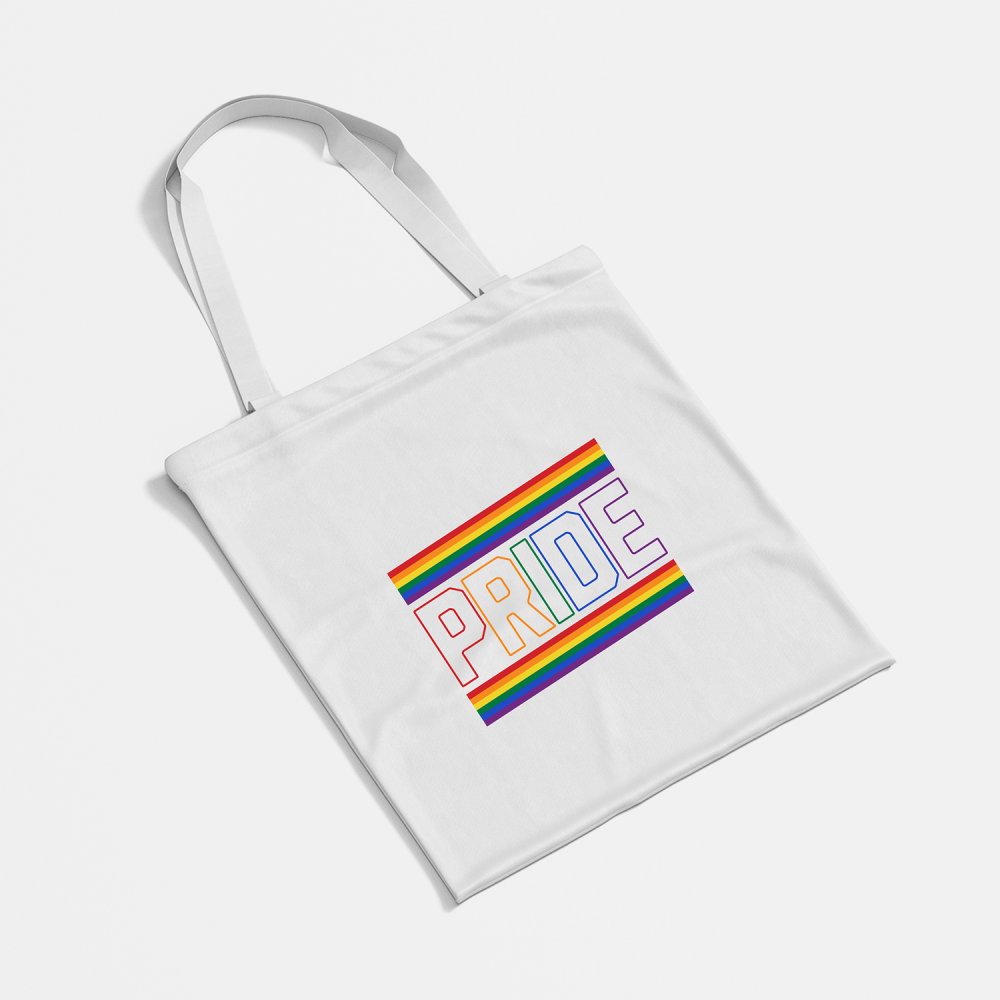 Rainbow Pride Tote Bag - A Symbol of Love and Equality