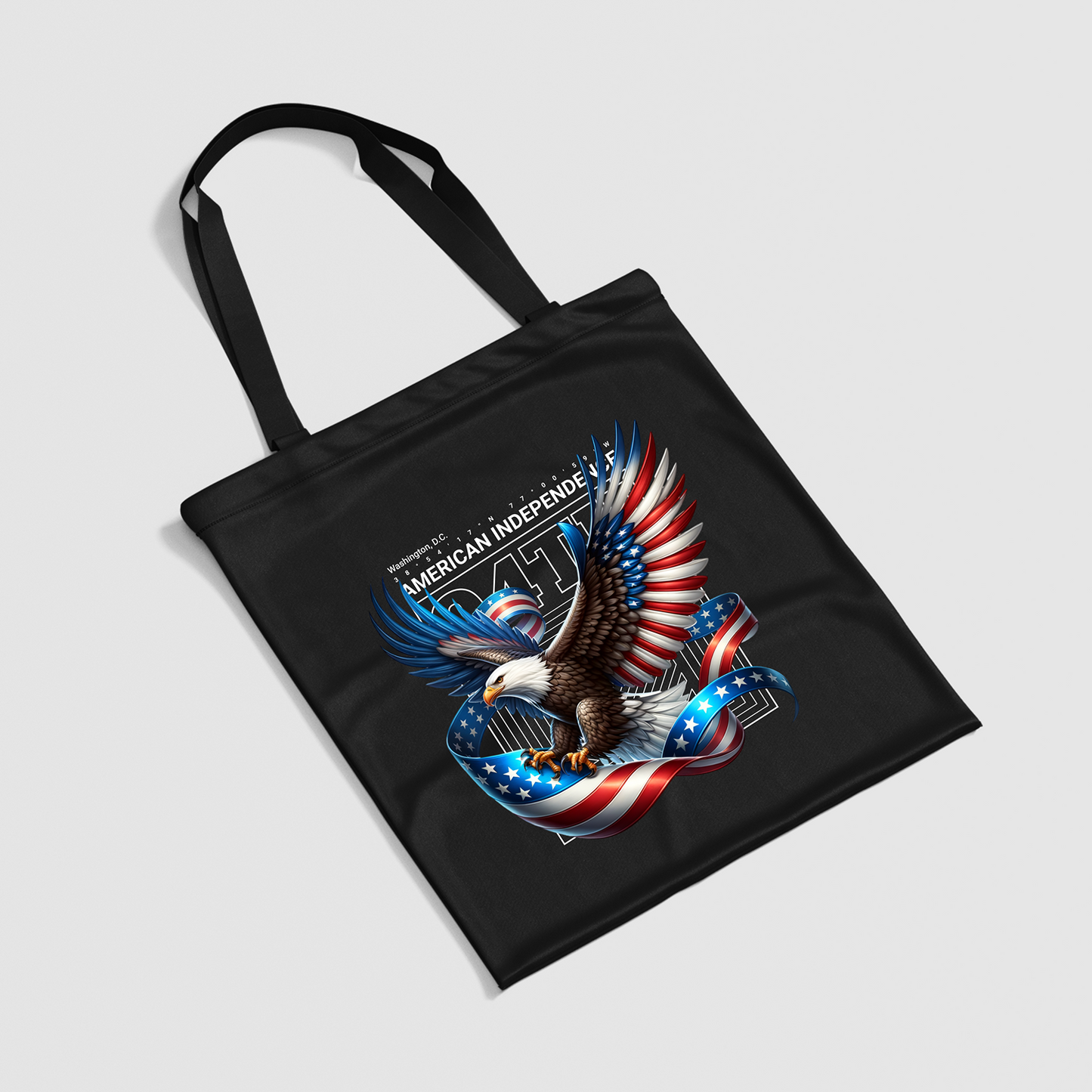 American Freedom Eagle Canvas Bag