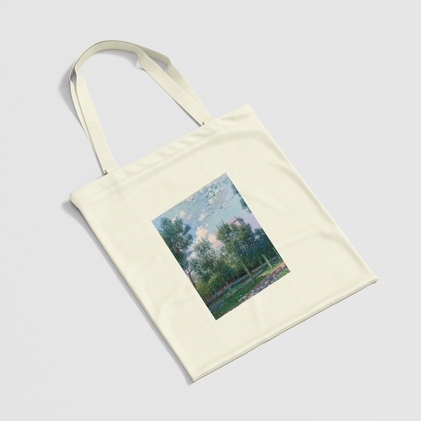 Tranquil Landscape Canvas Bag