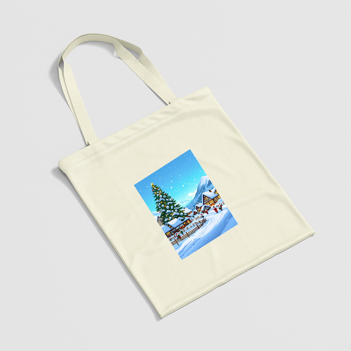 Christmas Winter Wonderland Canvas Bag