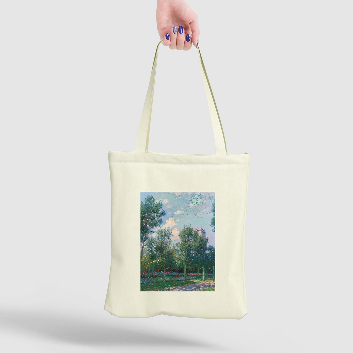 Tranquil Landscape Canvas Bag