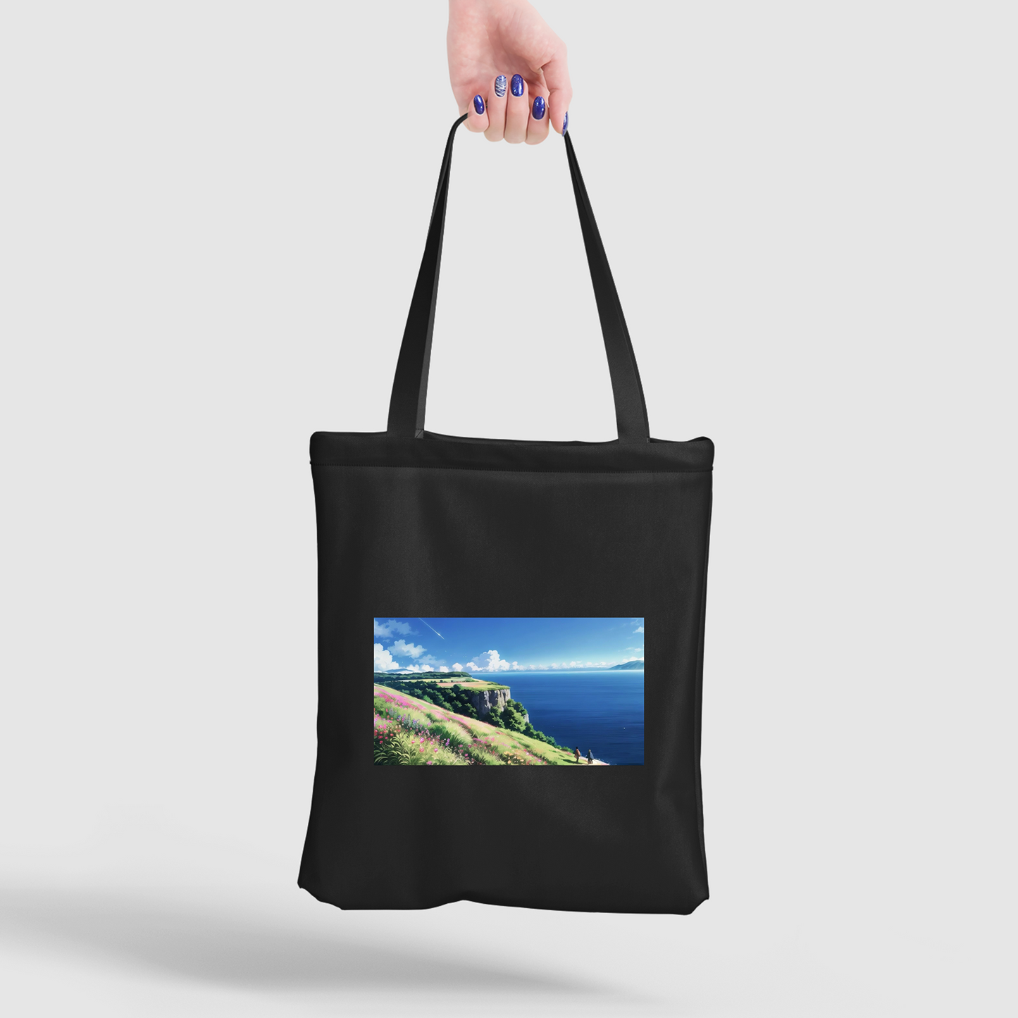 Enchanting Scenery Canvas Shopper Bag