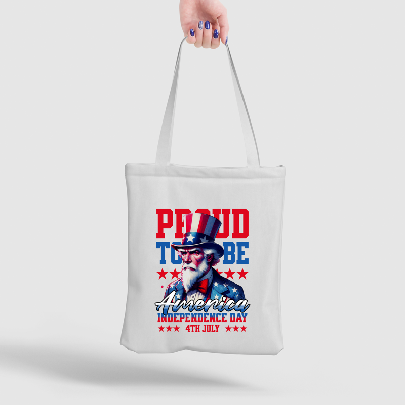 Proud to Be American - Independence Day Tote Bag