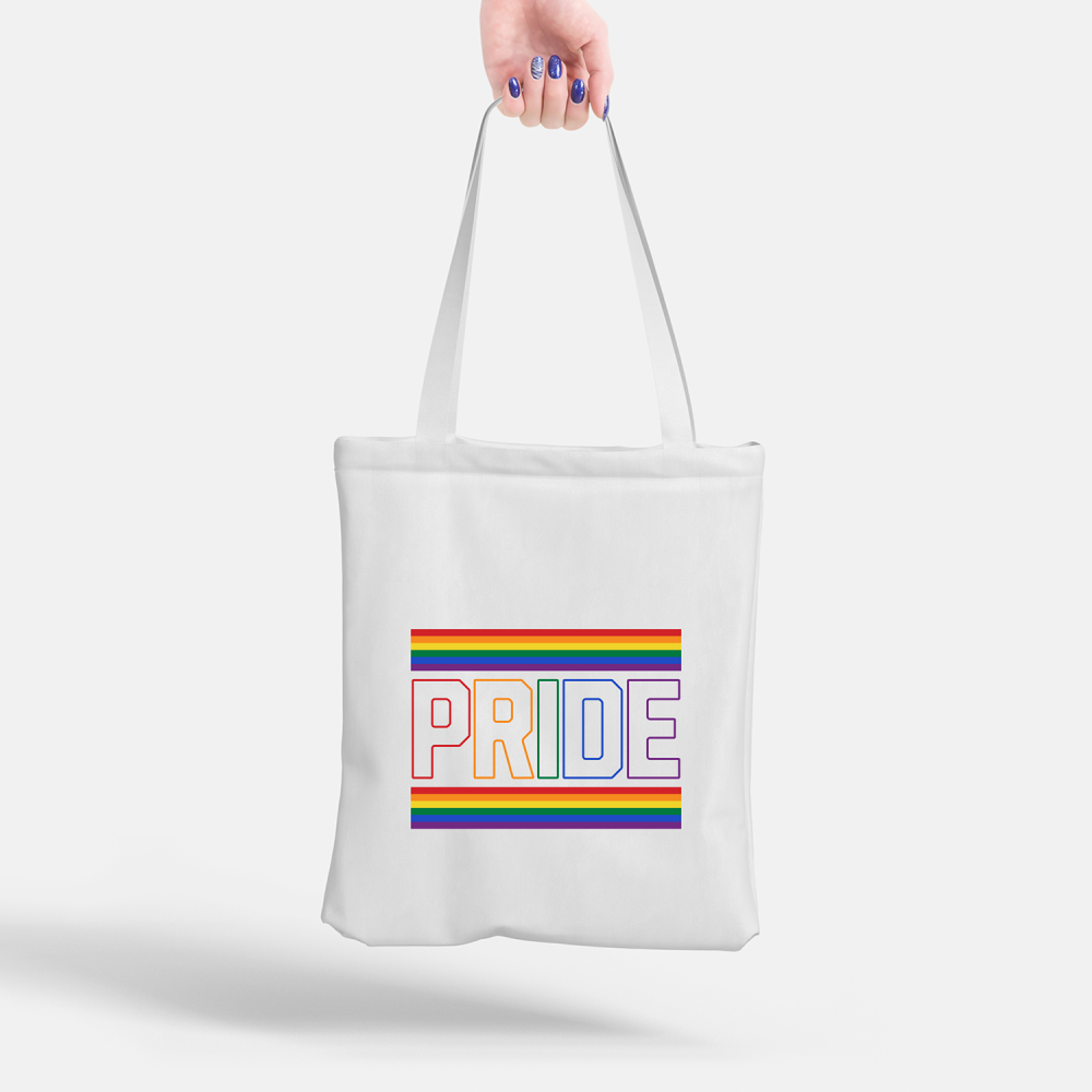 Rainbow Pride Tote Bag - A Symbol of Love and Equality