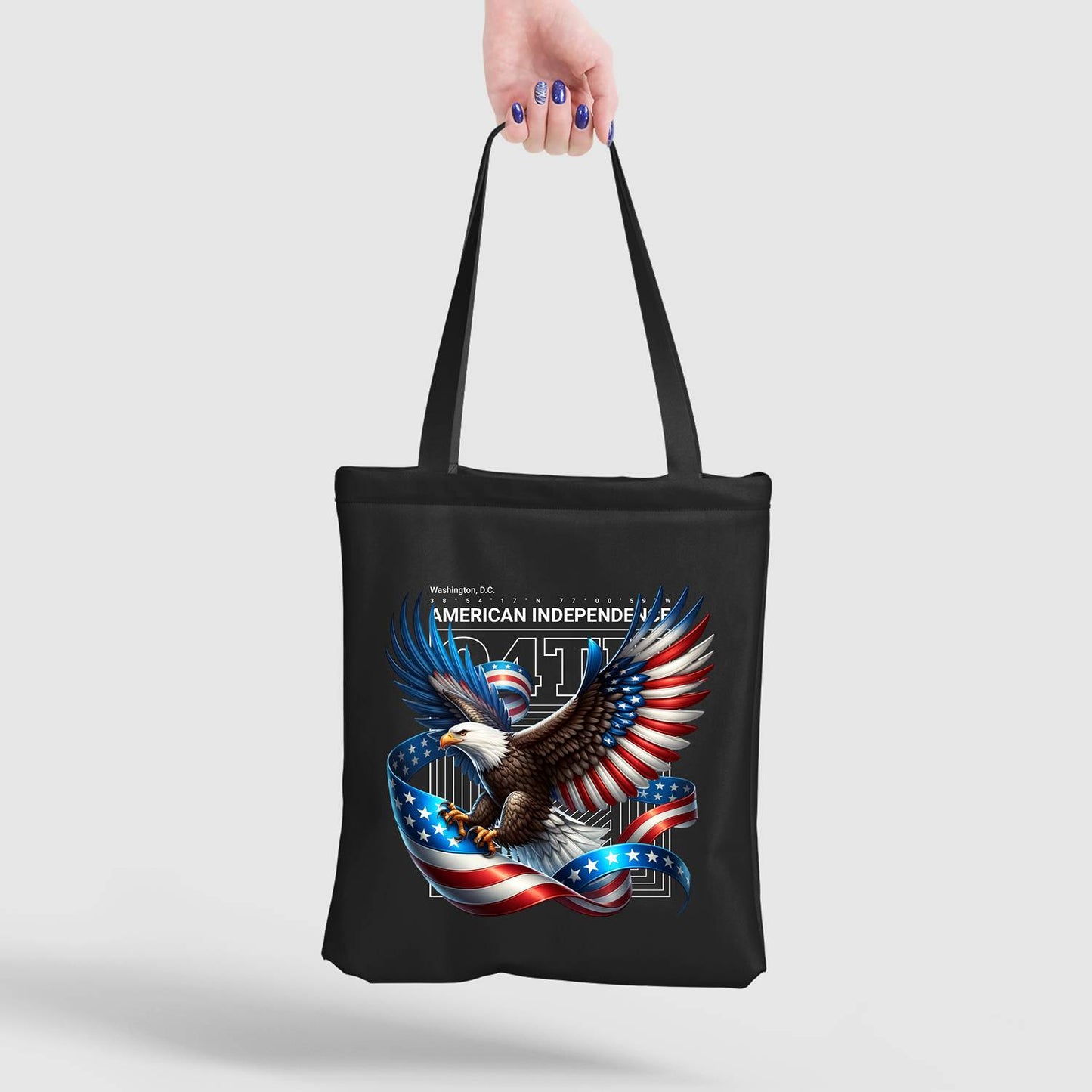 American Freedom Eagle Canvas Bag