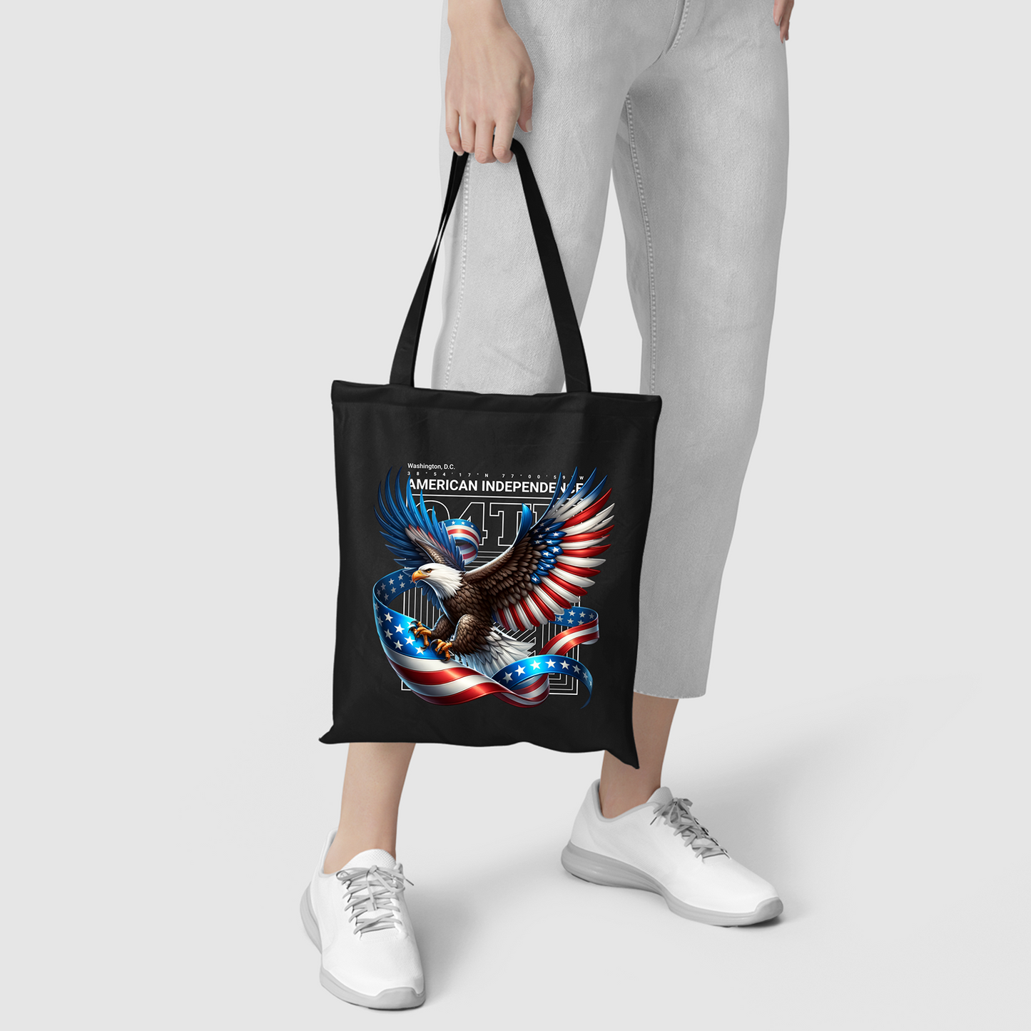 American Freedom Eagle Canvas Bag