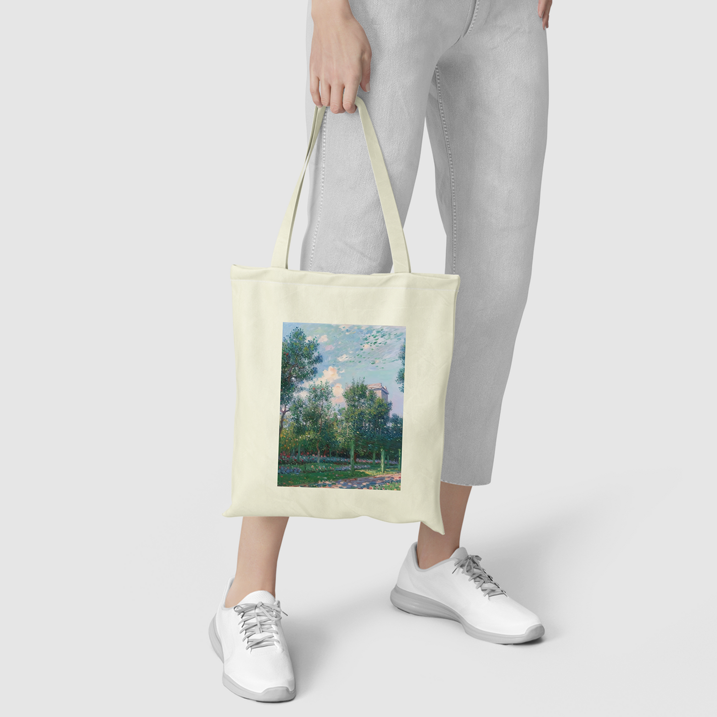 Tranquil Landscape Canvas Bag