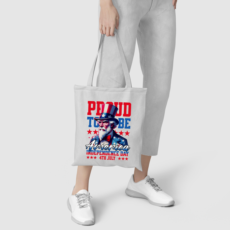 Proud to Be American - Independence Day Tote Bag