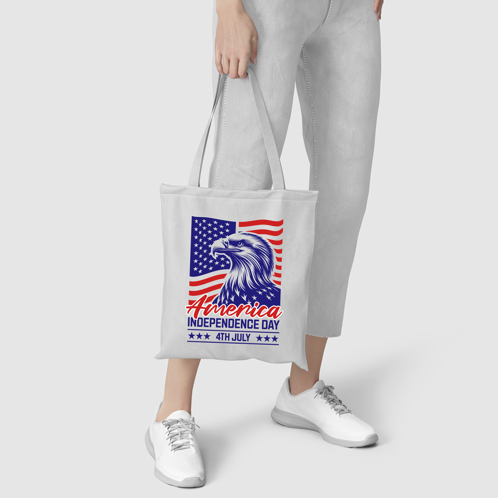 Celebrate Freedom - July 4th Eagle Tote Bag