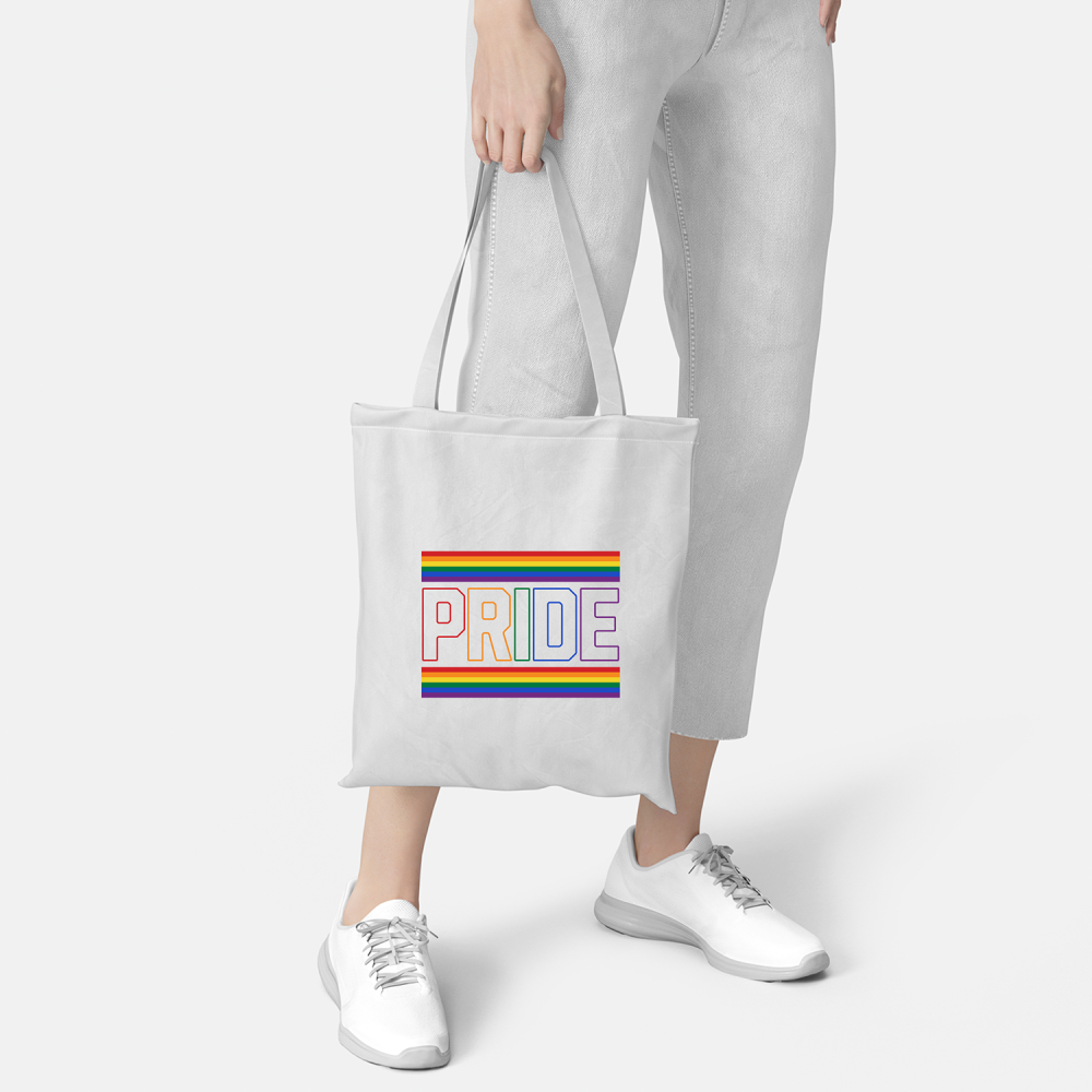 Rainbow Pride Tote Bag - A Symbol of Love and Equality