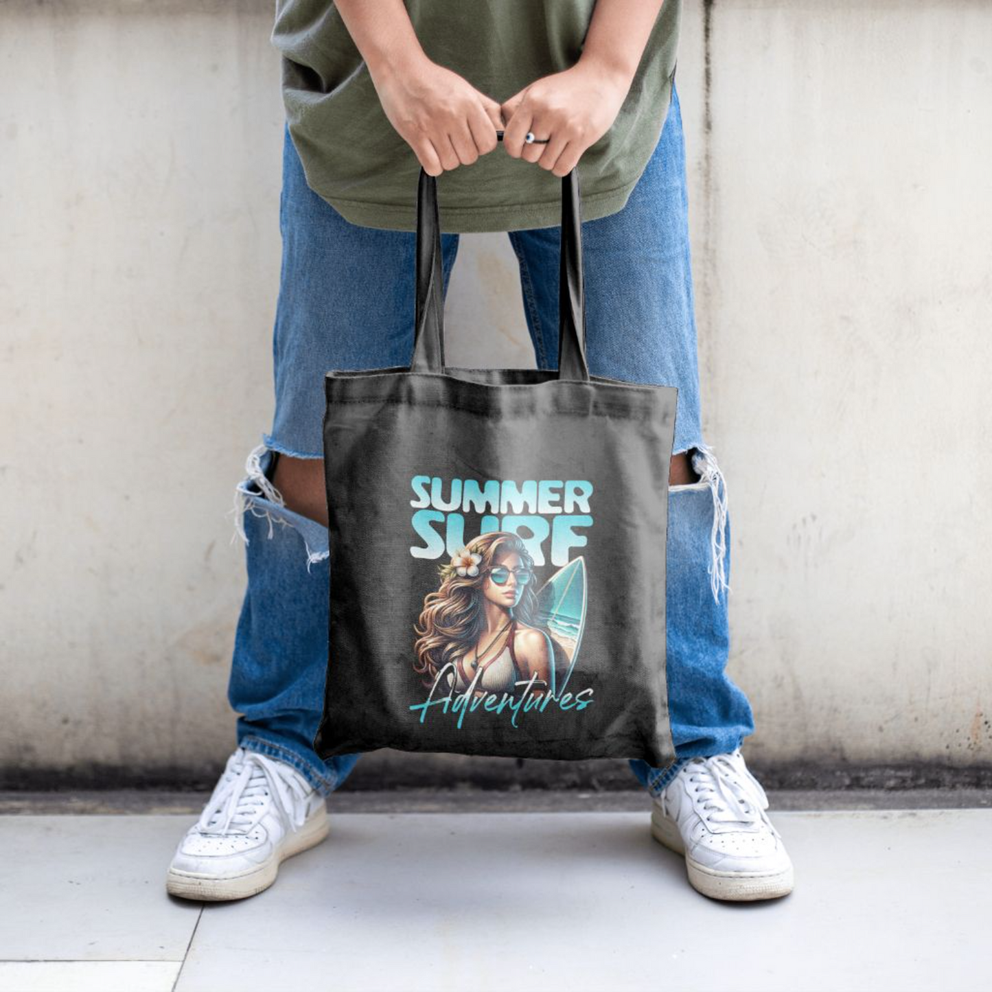 Holiday Surf Adventure Canvas Bag