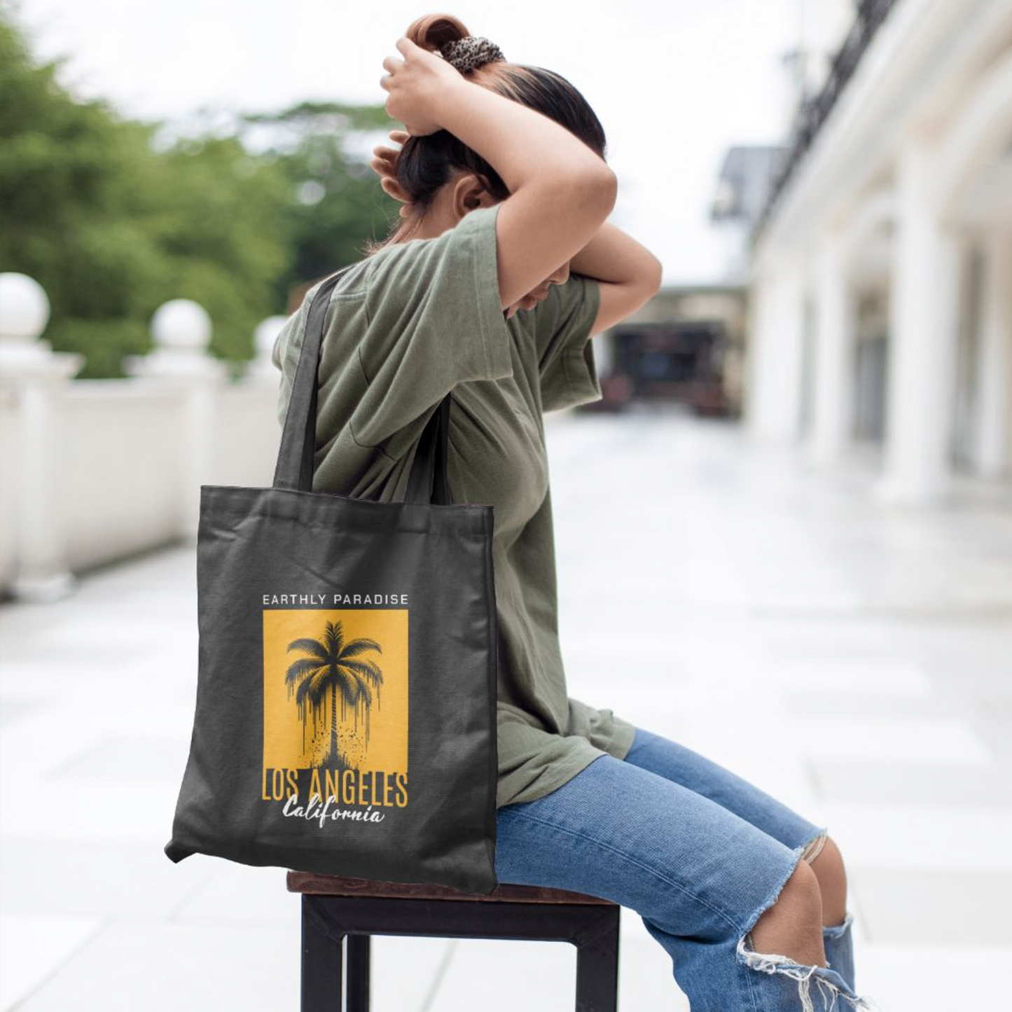 EARTHY PARADISE Summer Series Shopping Bag