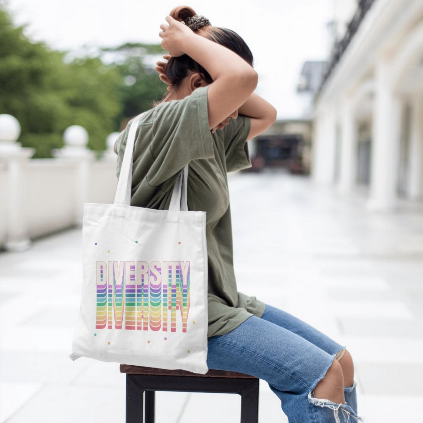 Pride Month Diversity Canvas Bag