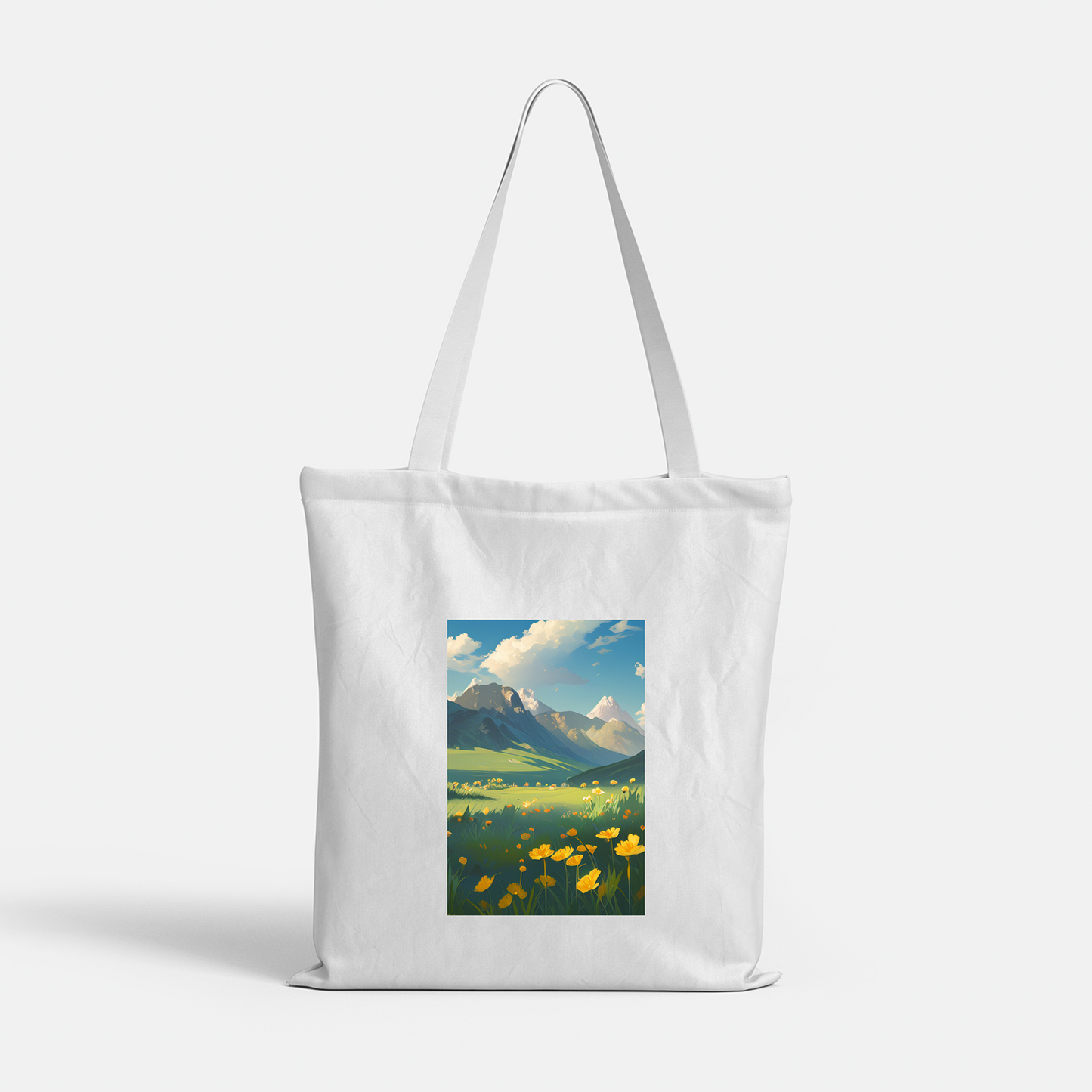 Escape to Nature Scenic Canvas Tote Bag